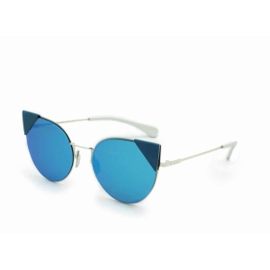 Солнцезащитные очки FENDI FF0048/F/S 5NQHA BLUE/BLUE MIRROR WH