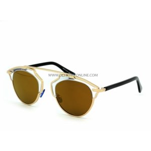 Солнцезащитные очки Christian Dior So Real B1MY9 Сryslal Gold