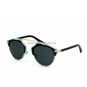 Солнцезащитные очки Christian Dior So Real B1MY9 silver-black