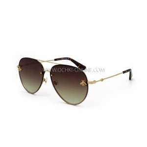 Солнцезащитные очки Gucci GG2201 001 Brown gld