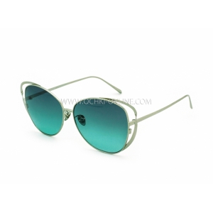 Солнцезащитные очки LINDA FARROW Rosarda LFL/661/5 Green slv