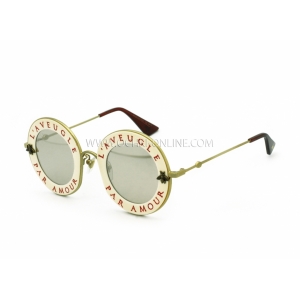 Солнцезащитные очки GUCCI GG0113S 003 Milk White