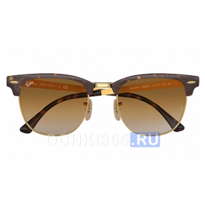 Солнцезащитные очки Ray Ban 3716 9004/51 Clubmaster Metal