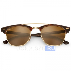 Солнцезащитные очки Ray Ban 3816 990/33 Clubmaster Doublebridge