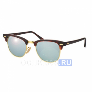 Солнцезащитные очки Ray Ban 3016 1145/30 Clubmaster Flash Lenses