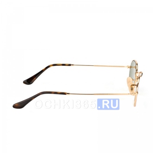 Солнцезащитные очки Ray Ban 3547N 001/30 Oval Flat Lenses