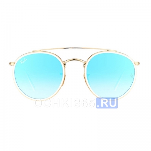 Солнцезащитные очки Ray Ban 3647N 001/40 Round Double Bridge