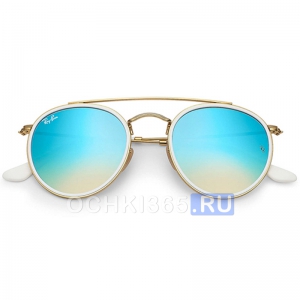 Солнцезащитные очки Ray Ban 3647N 001/40 Round Double Bridge