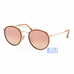 Солнцезащитные очки Ray Ban 3647N 001/70 Round Double Bridge