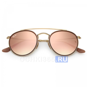 Солнцезащитные очки Ray Ban 3647N 001/70 Round Double Bridge