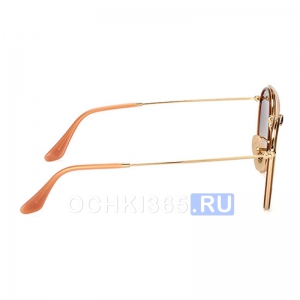 Солнцезащитные очки Ray Ban 3647N 001/70 Round Double Bridge