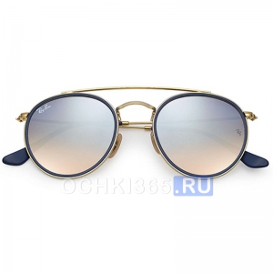 Солнцезащитные очки Ray Ban 3647N 001/9U Round Double Bridge