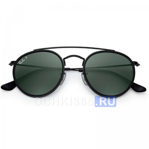 Солнцезащитные очки Ray Ban 3647N 002/58 Round Double Bridge