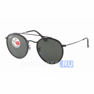 Солнцезащитные очки Ray Ban 3647N 002/58 Round Double Bridge