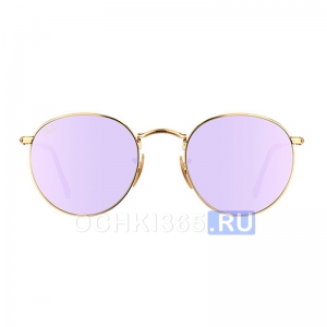 Солнцезащитные очки Ray Ban Round Metal 3447N 001/80 Flat Lenses