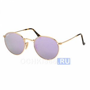 Солнцезащитные очки Ray Ban Round Metal 3447N 001/80 Flat Lenses