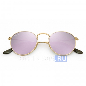 Солнцезащитные очки Ray Ban Round Metal 3447N 001/80 Flat Lenses